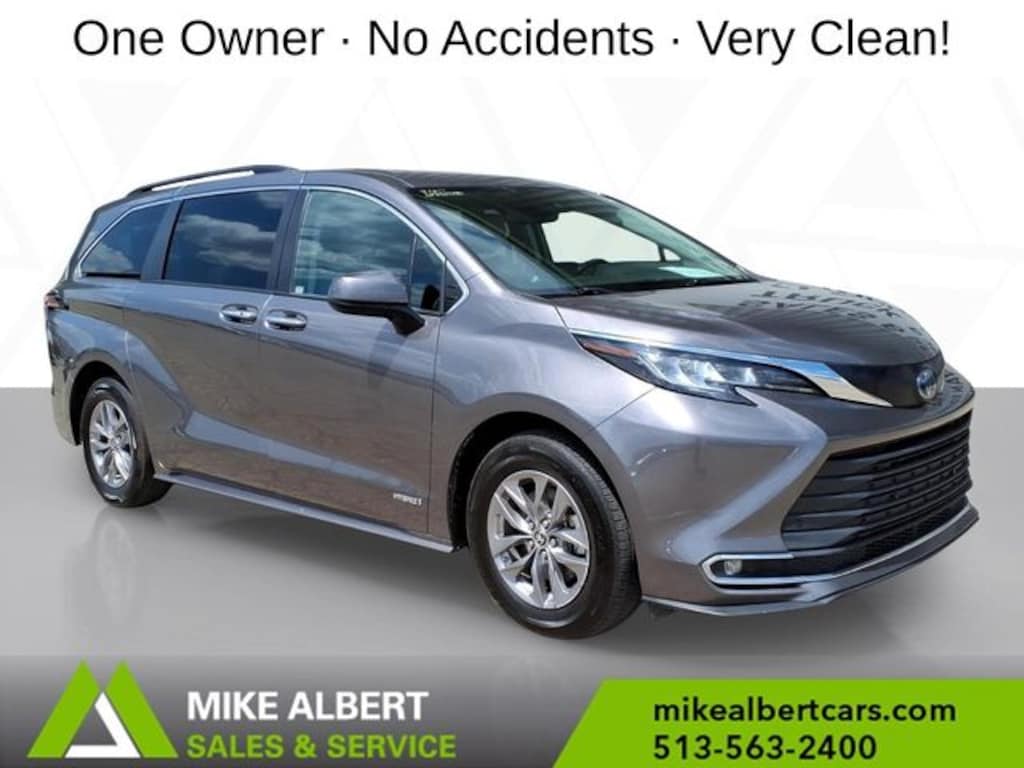Used 2021 Toyota Sienna XLE 7 Passenger Minivan/Van