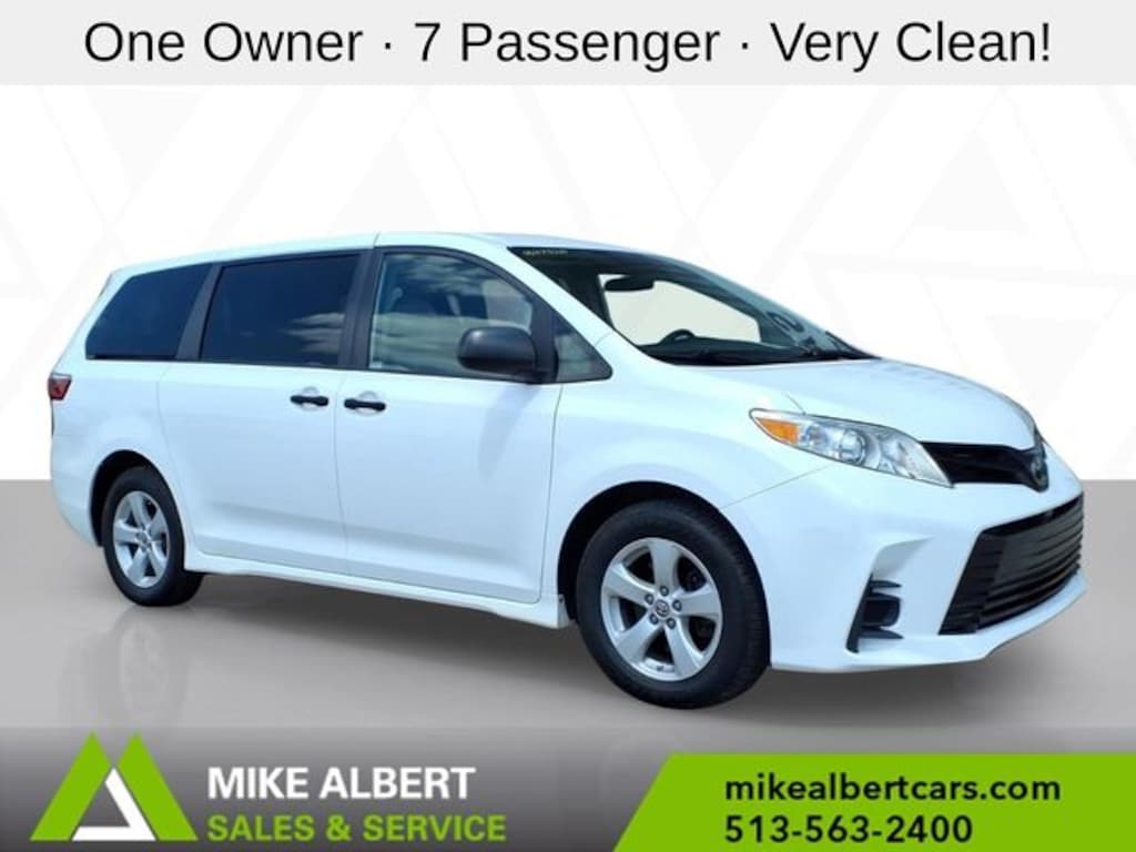 Used 2020 Toyota Sienna L 7 Passenger Minivan/Van