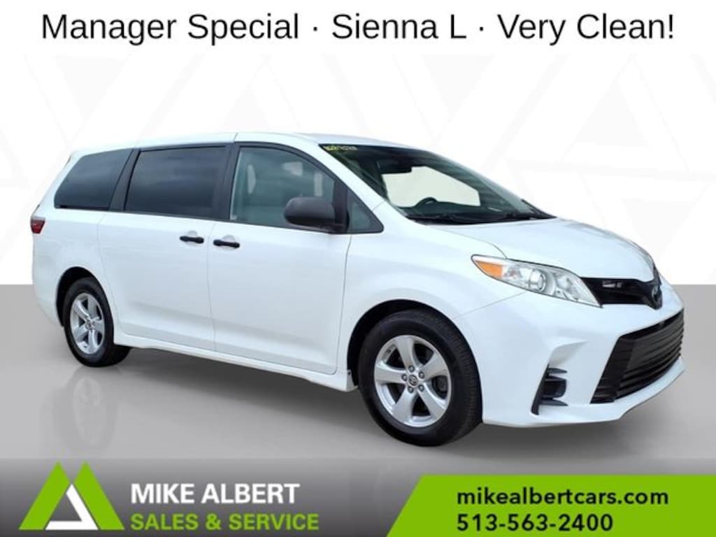 Used 2020 Toyota Sienna L 7 Passenger Minivan/Van
