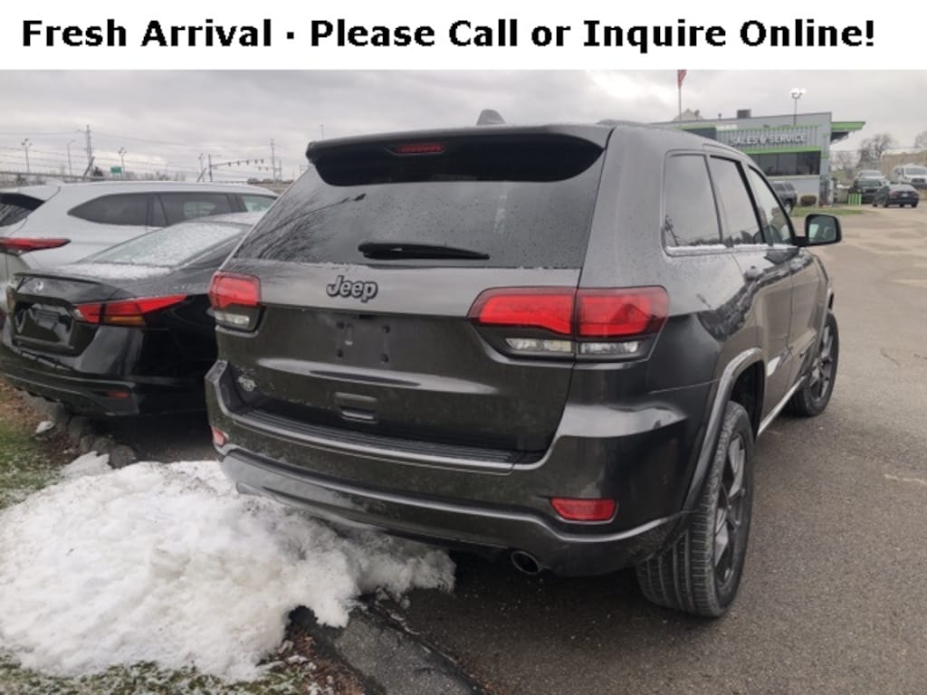 Used 2021 Jeep Grand Cherokee 80th Anniversary Edition SUV