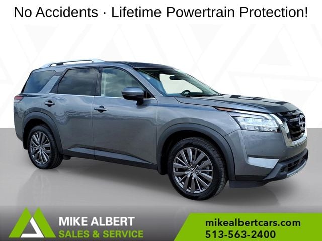 Gray (Gun Metallic) 2023 Nissan Pathfinder SUV / Crossover All-Wheel Drive 9-Speed Automatic