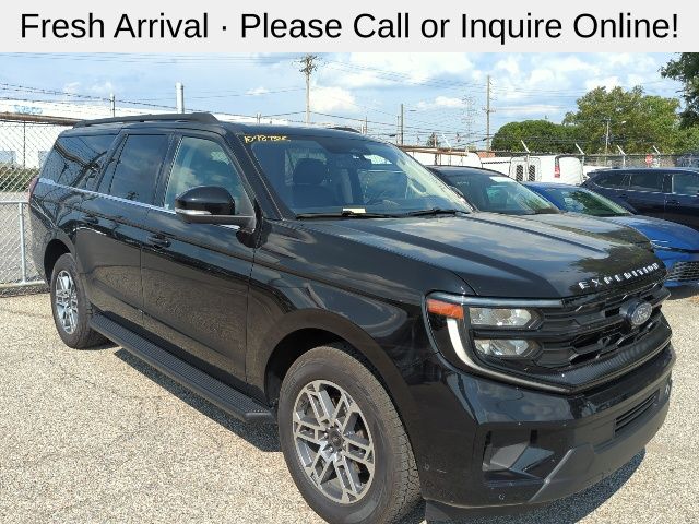 Agate Black Metallic 2025 Ford Expedition SUV / Crossover Four-Wheel Drive Automatic
