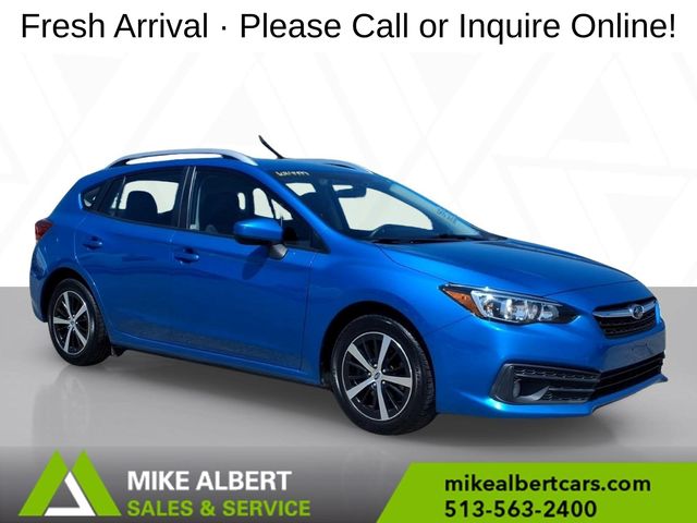 Ocean Blue Pearl 2021 Subaru Impreza Wagon All-Wheel Drive Continuously Variable Transmission