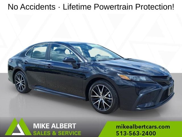 Midnight Black Metallic 2023 Toyota Camry Sedan Front-Wheel Drive 8-Speed Automatic