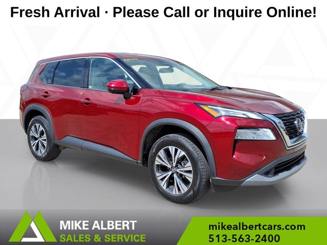 Red (Scarlet Ember Tintcoat) 2021 Nissan Rogue SV AWD SUV / Crossover All-Wheel Drive Continuously Variable Transmission
