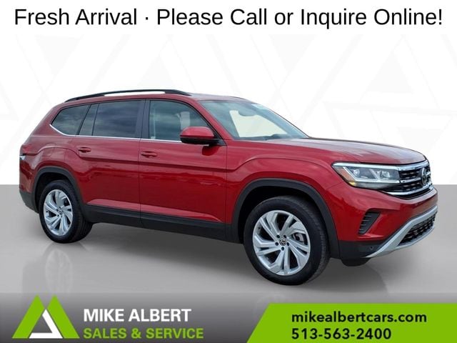 Red 2023 Volkswagen Atlas SUV / Crossover All-Wheel Drive 8-Speed Automatic