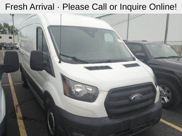 Oxford White 2020 Ford Transit Cargo Van Rear-Wheel Drive