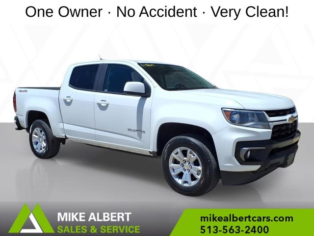 Summit White 2022 Chevrolet Colorado Pickup Truck Four-Wheel Drive 8-Speed Automatic