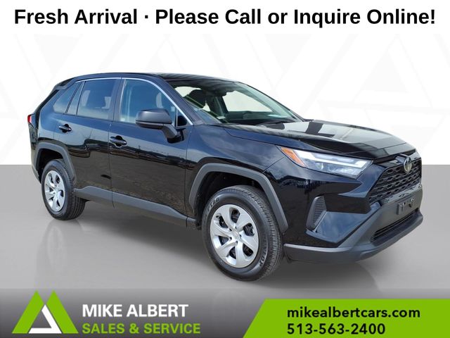 Black 2023 Toyota RAV4 LE AWD SUV / Crossover All-Wheel Drive 8-Speed Automatic