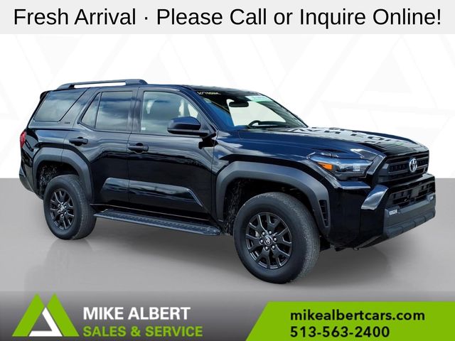 Black 2025 Toyota 4Runner SUV / Crossover Four-Wheel Drive 8-Speed Automatic
