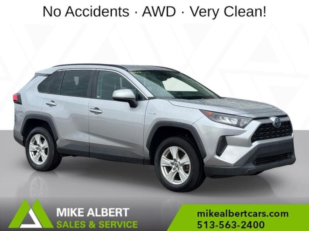 Used 2021 Toyota RAV4 Hybrid LE SUV