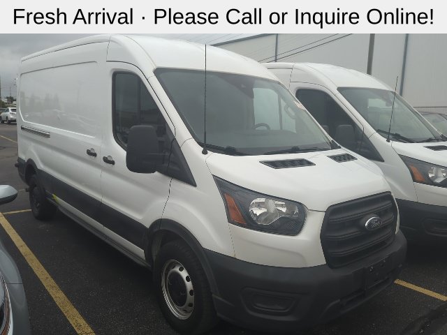 Oxford White 2020 Ford Transit Cargo Van Rear-Wheel Drive 