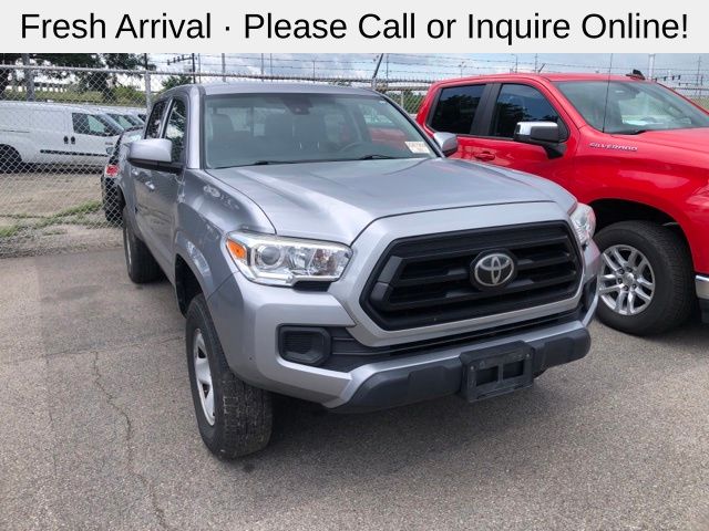 Silver Sky Metallic 2020 Toyota Tacoma Pickup Truck Four-Wheel Drive 6-Speed Automatic