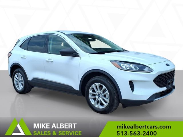Oxford White 2022 Ford Escape Hybrid SUV / Crossover All-Wheel Drive Continuously Variable Transmission