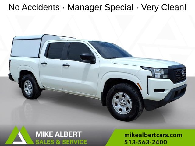 Glacier White 2022 Nissan Frontier Pickup Truck 4X2 9-Speed Automatic