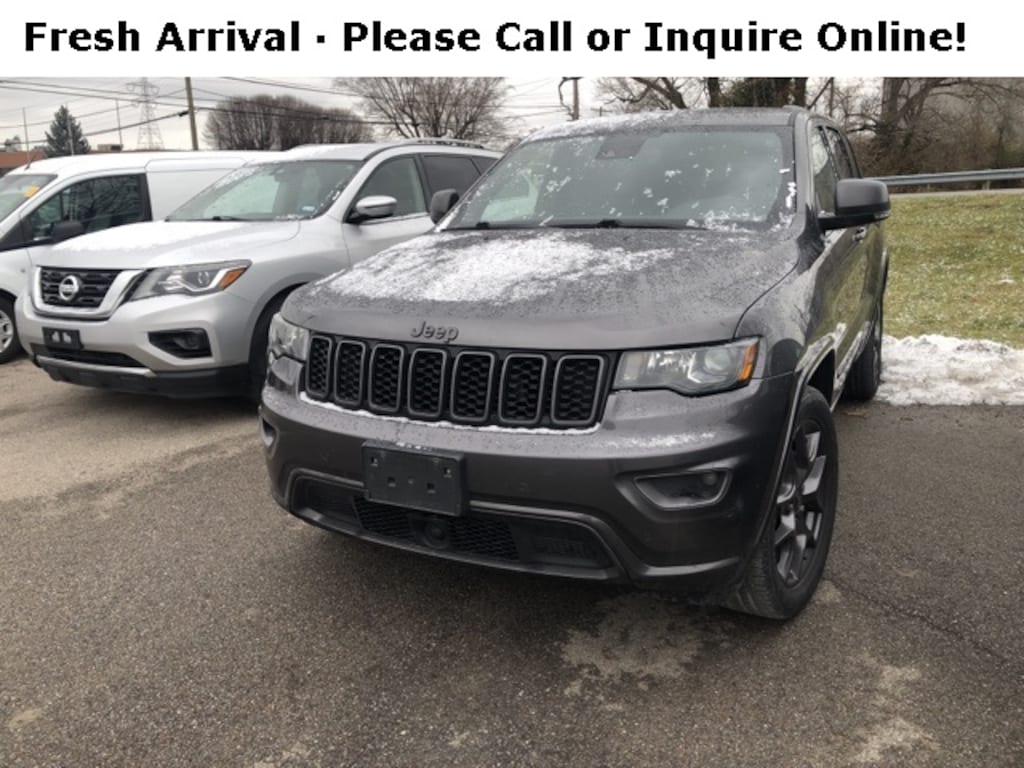 Used 2021 Jeep Grand Cherokee 80th Anniversary Edition SUV