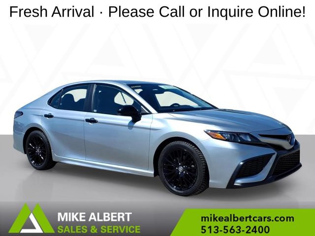 Celestial Silver Metallic 2021 Toyota Camry Sedan Front-Wheel Drive 8-Speed Automatic