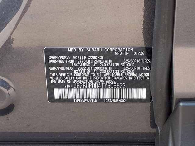 2026 Subaru Outback Limited - Photo 10