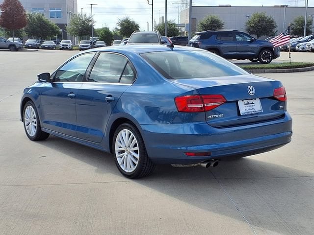 Used 2015 Volkswagen Jetta SE with VIN 3VWD07AJ8FM299855 for sale in Jersey Village, TX