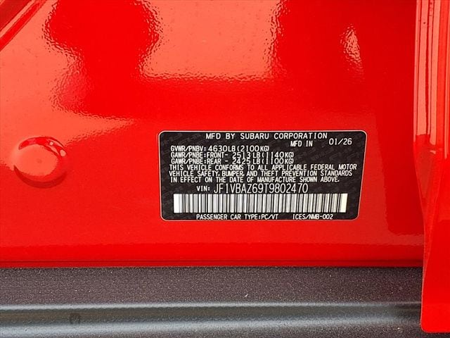 2026 Subaru WRX tS - Photo 8