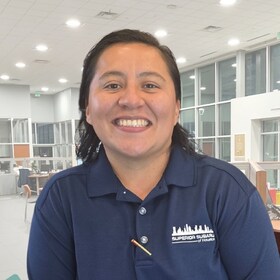 Staff member Rosa Castaneda from 3c487a952e7a