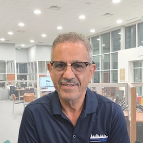 Staff member Naser Miraghi from cf1e4c96c6f5