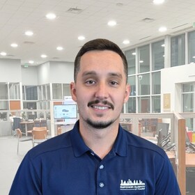 Staff member Andrew Lynn from cf1e4c96c6f5