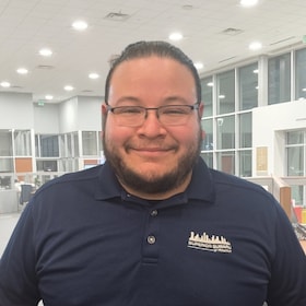 Staff member Abel Cancino from 70001962d76c