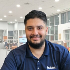 Staff member Kash Jannatfekr from 18d79e3a9a37