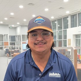 Staff member Carlos Rosales from 080172b6b206