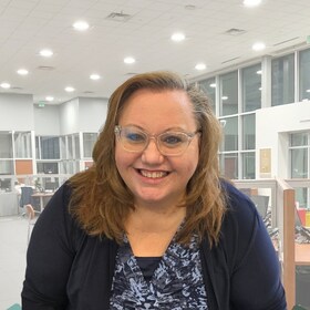 Staff member Kelley Redmond from cf1e4c96c6f5