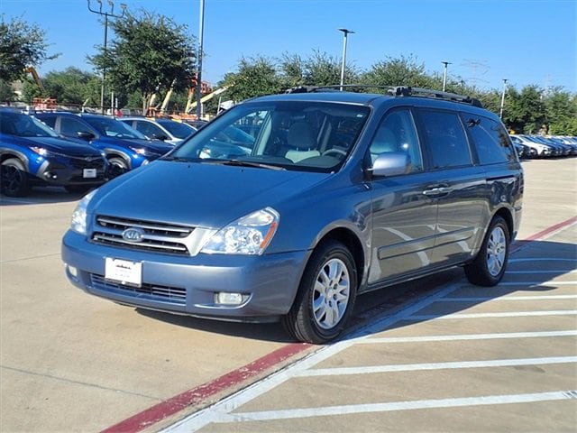 Used 2007 Kia Sedona EX with VIN KNDMB233X76124278 for sale in Jersey Village, TX