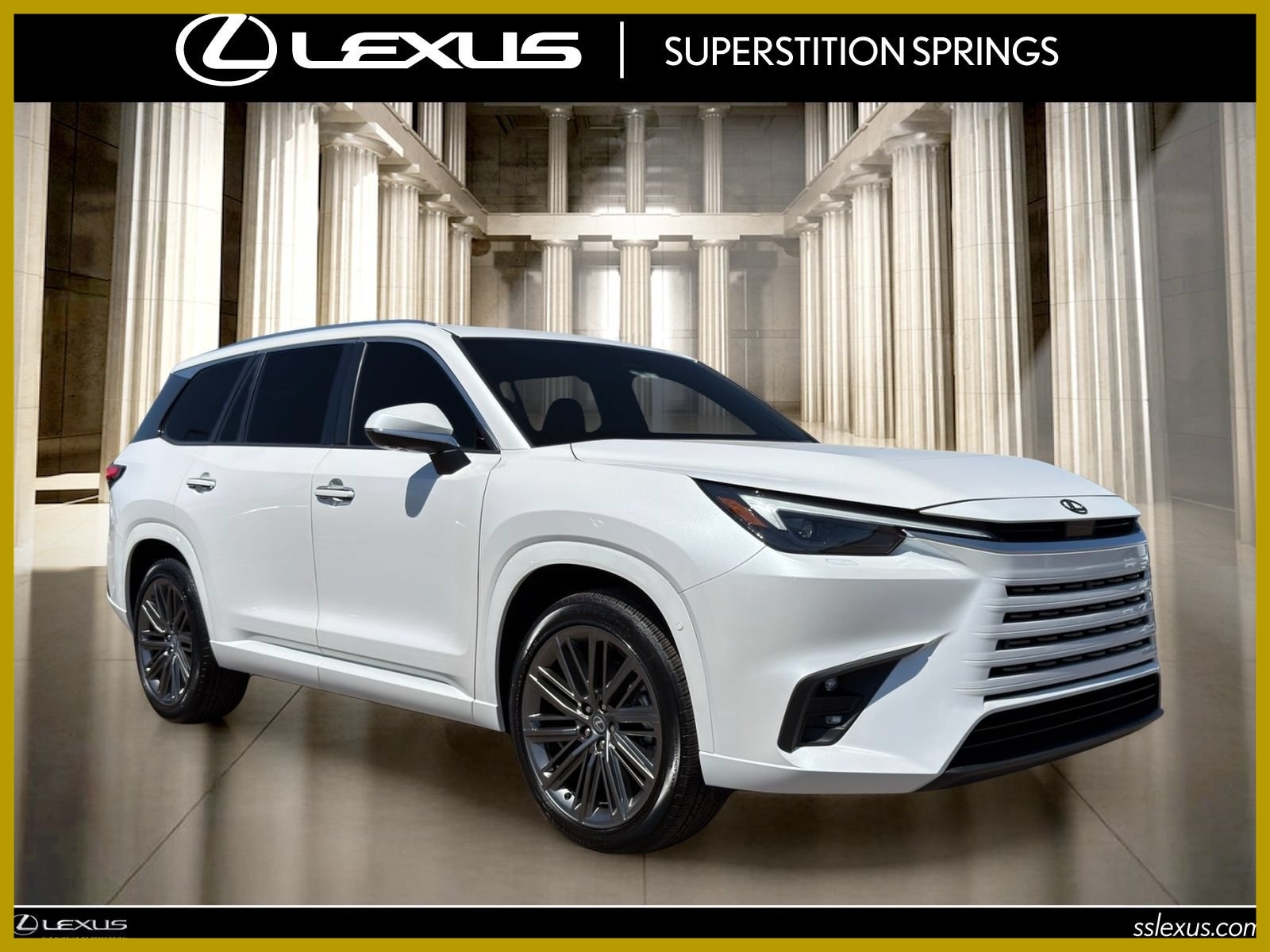 White (Wind Chill Pearl) 2026 Lexus TX SUV / Crossover All-Wheel Drive 8-Speed Automatic Overdrive