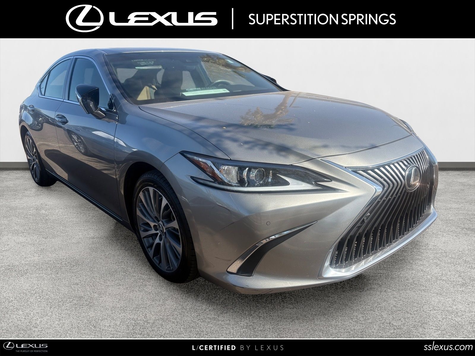 Atomic Silver 2021 Lexus ES Sedan Front-Wheel Drive 8-Speed Automatic Overdrive