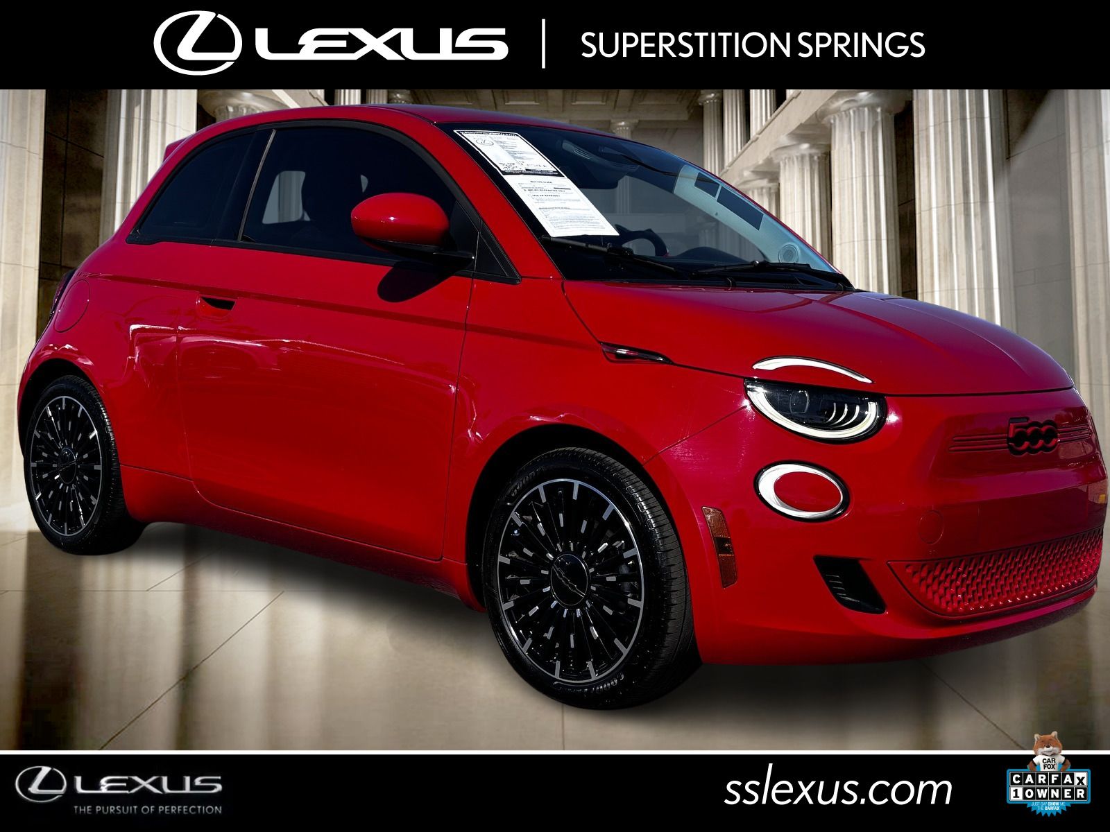 Used 2024 FIAT 500e Base with VIN ZFAFFAA42RX205556 for sale in Mesa, AZ