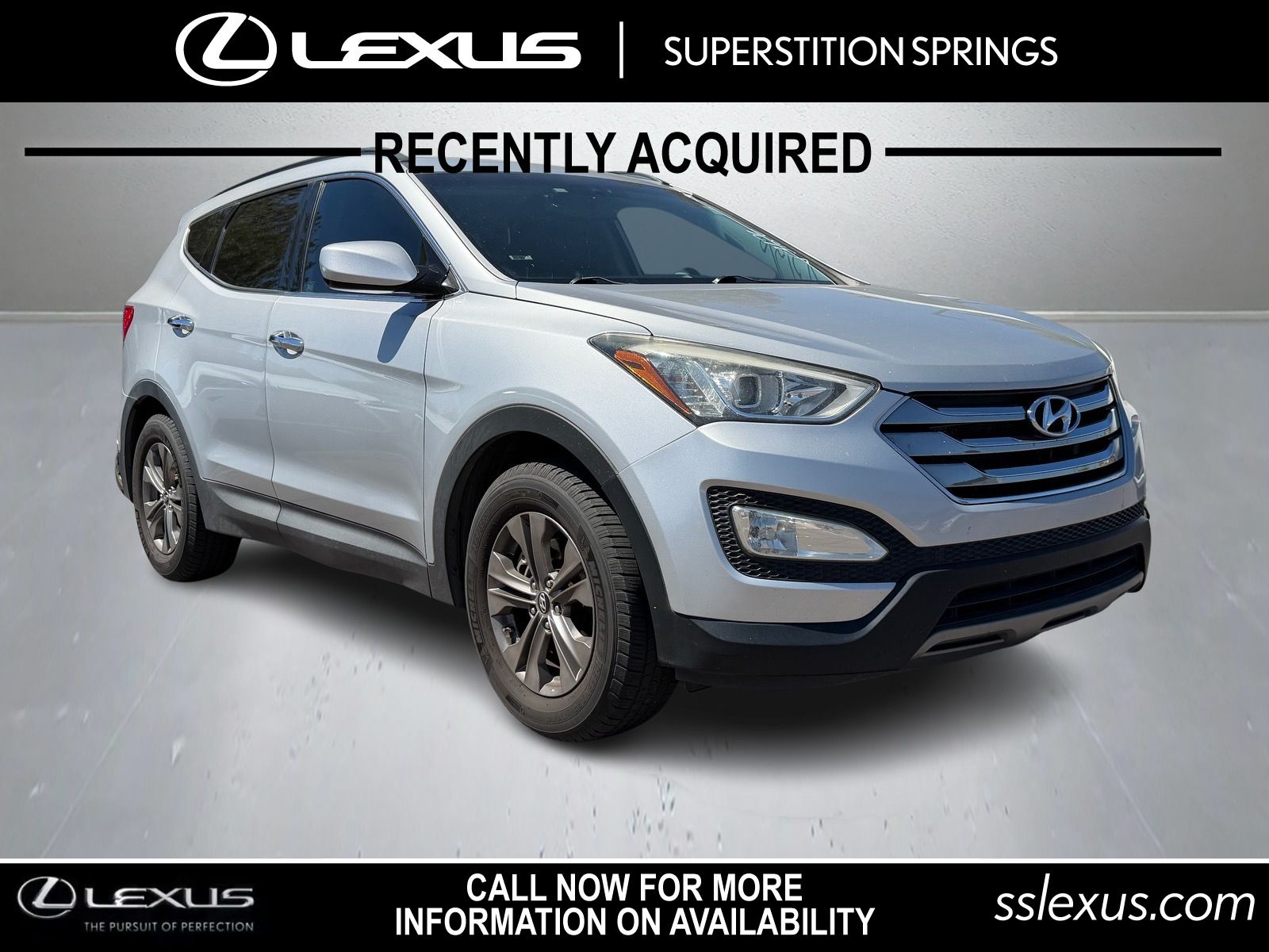 Used 2014 Hyundai Santa Fe Sport with VIN 5XYZU3LB8EG198645 for sale in Mesa, AZ
