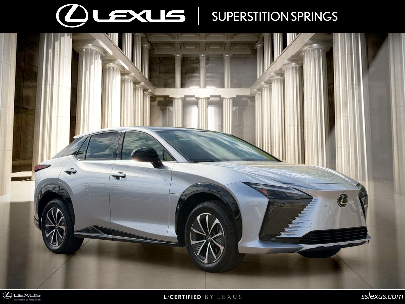 Certified 2023 Lexus RZ Premium with VIN JTJAAAAB9PA020854 for sale in Mesa, AZ