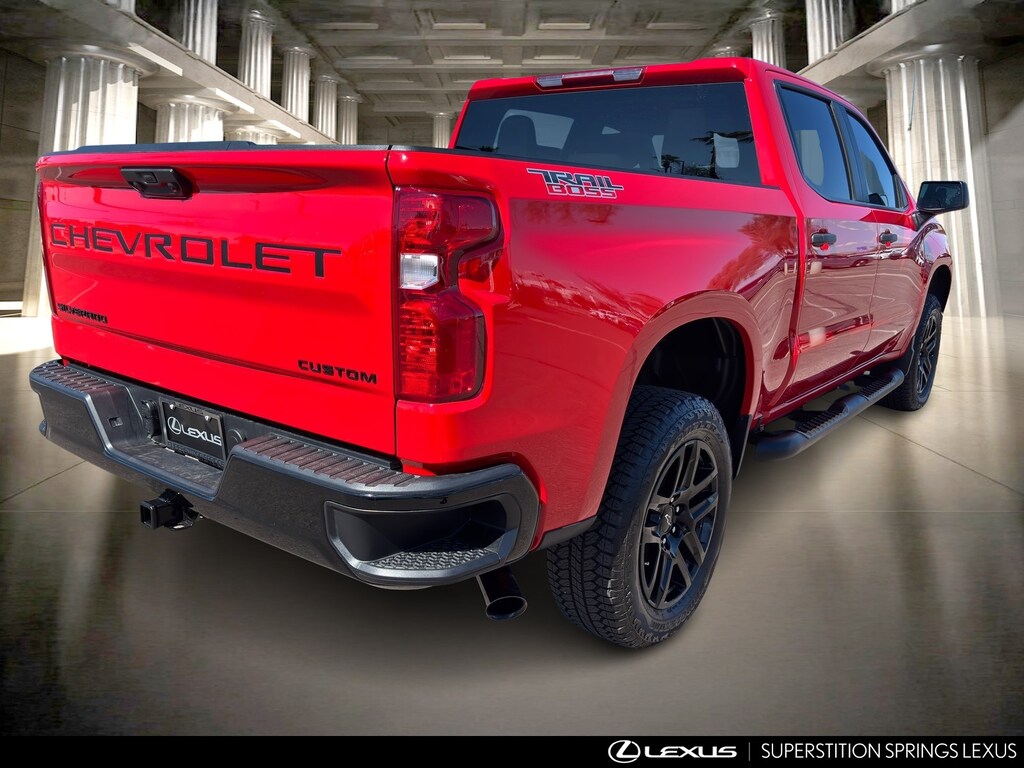 Used 2025 Chevrolet Silverado 1500 Custom Trail Boss Truck Crew Cab