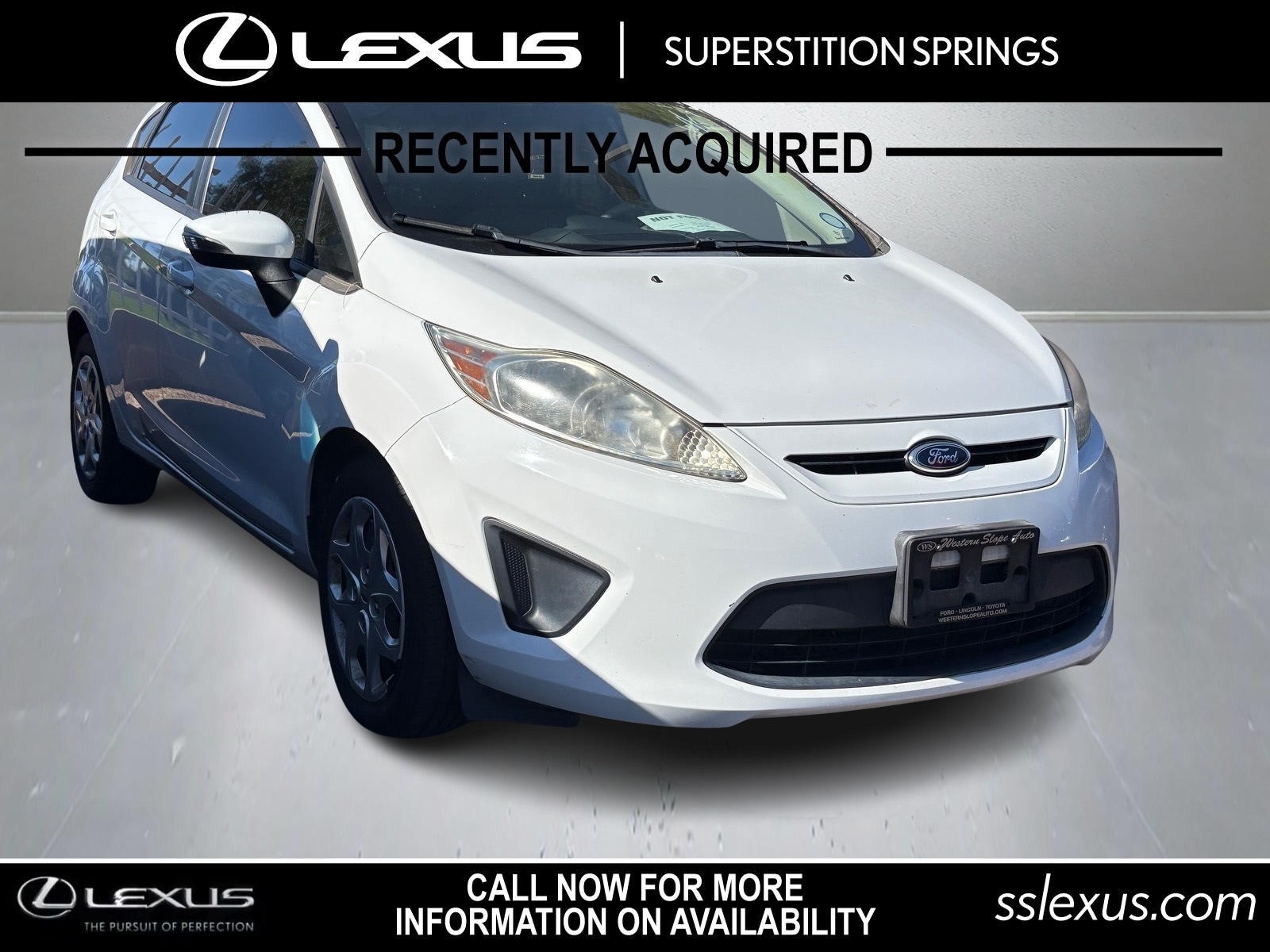 Used 2013 Ford Fiesta SE with VIN 3FADP4EJ6DM109979 for sale in Mesa, AZ