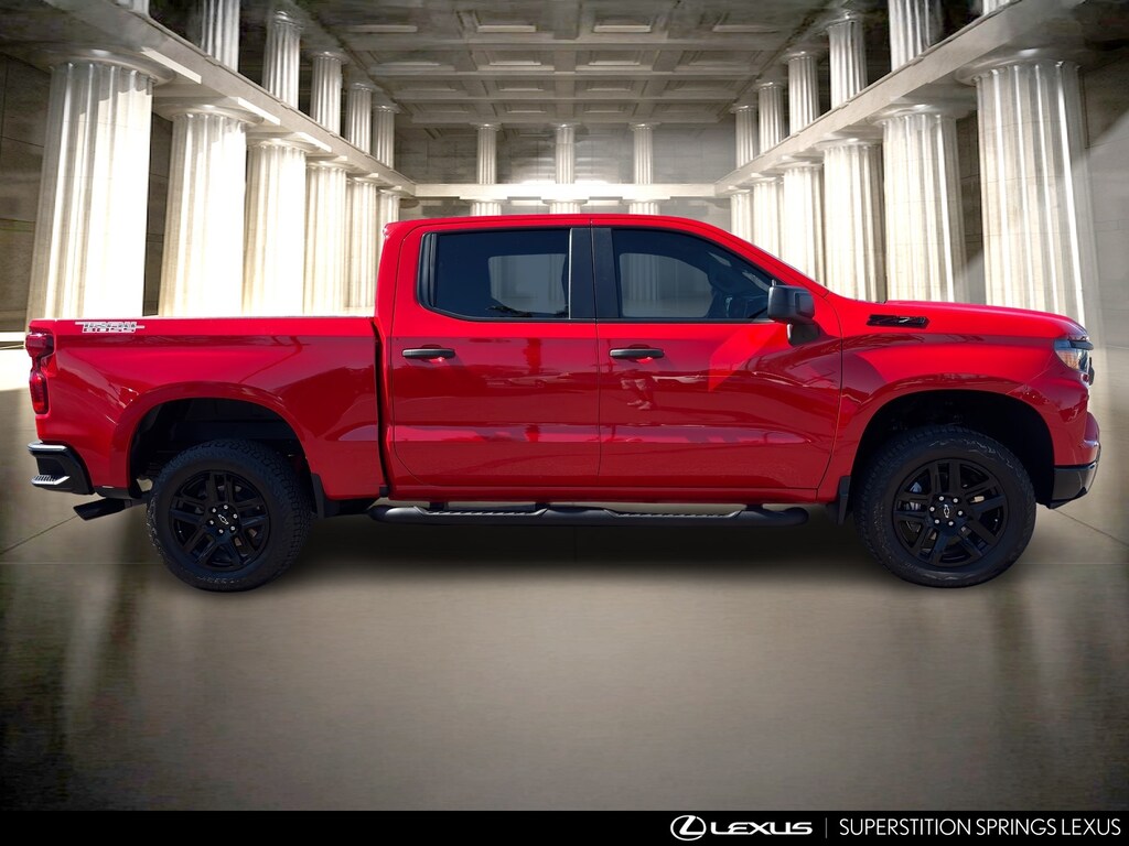 Used 2025 Chevrolet Silverado 1500 Custom Trail Boss Truck Crew Cab