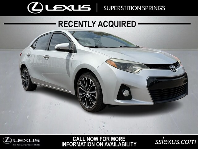 2014 Toyota Corolla S Plus Sedan