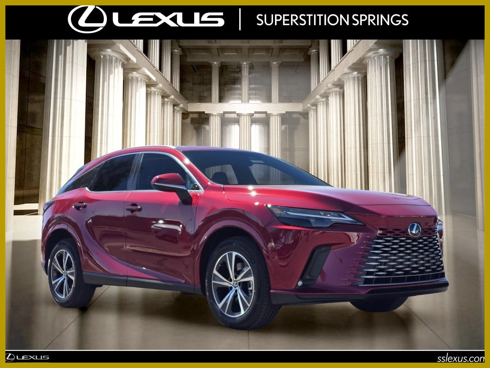 Matador Red Mica 2026 Lexus RX SUV / Crossover Front-Wheel Drive 8-Speed Automatic Overdrive
