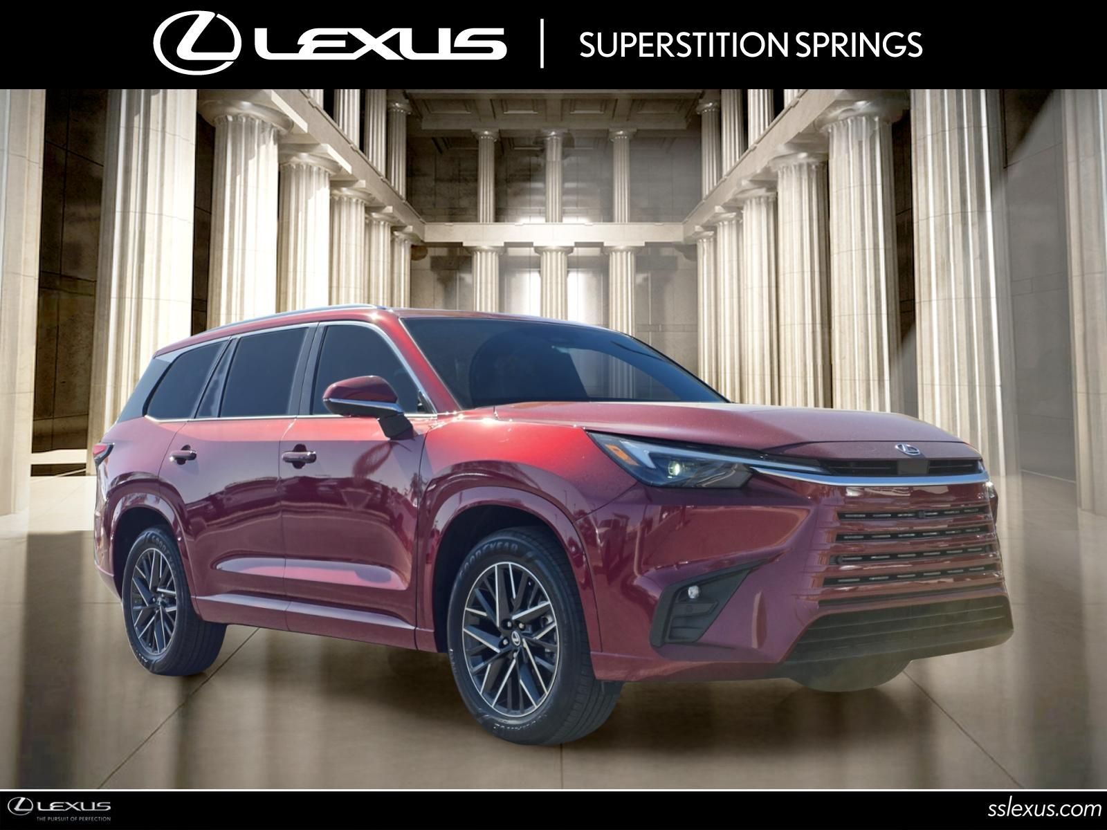 Matador Red Mica 2026 Lexus TX 350 Premium FWD SUV / Crossover Front-Wheel Drive 8-Speed Automatic Overdrive