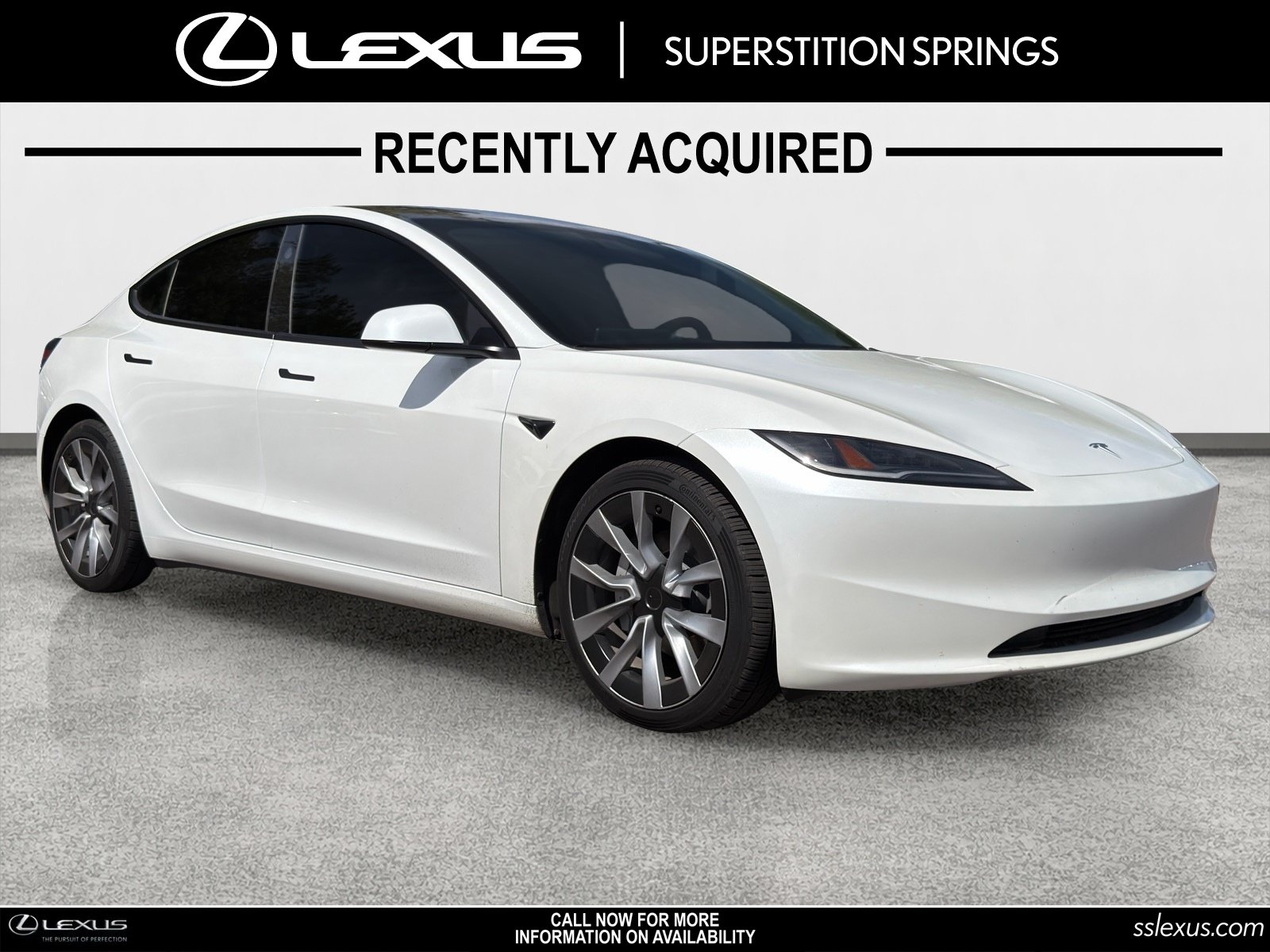 Used 2024 Tesla Model 3 Base with VIN 5YJ3E1EA4RF730725 for sale in Mesa, AZ