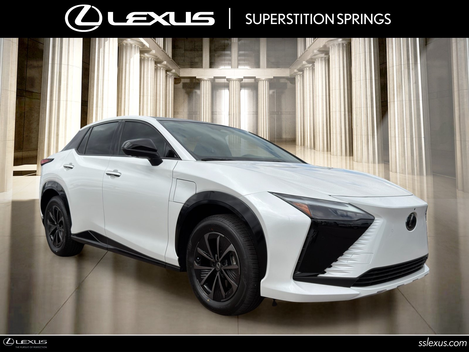 Oxygen White 2026 Lexus RZ SUV / Crossover Front-Wheel Drive 1-Speed Automatic