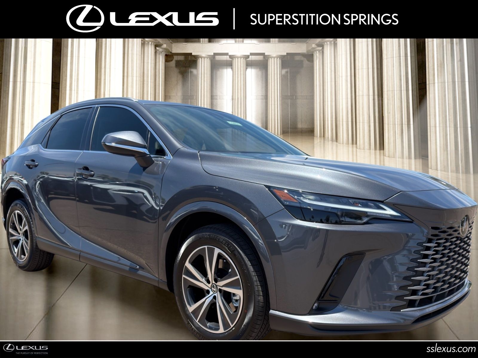 Cloudburst Gray 2026 Lexus RX 350 FWD SUV / Crossover Front-Wheel Drive 8-Speed Automatic Overdrive