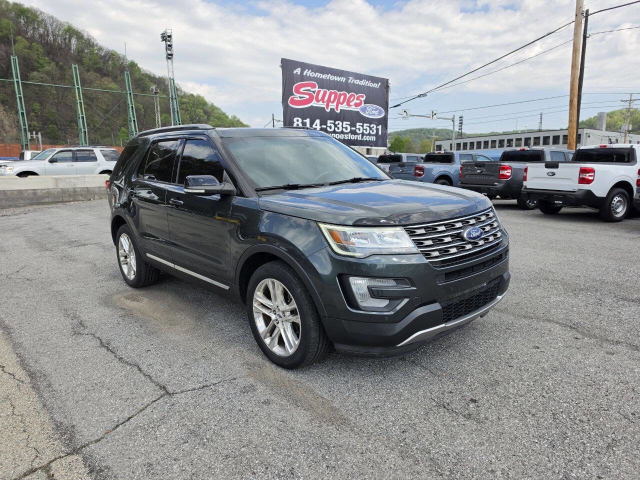 Used 2016 Ford Explorer XLT with VIN 1FM5K8D83GGC02598 for sale in Johnstown, PA