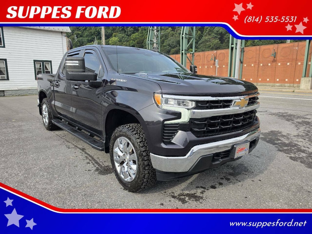Used 2022 Chevrolet Silverado 1500 LT 4WD Crew Cab 147 LT w/1LT
