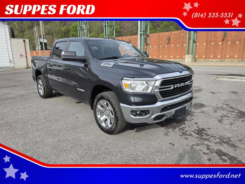 Used 2021 Ram 1500 Big Horn Big Horn 4x4 Crew Cab 57 Box