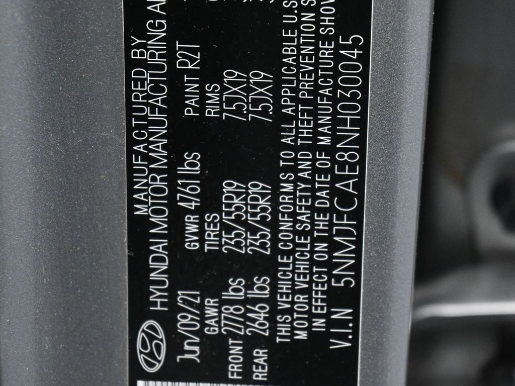 Used 2022 Hyundai Tucson SEL with VIN 5NMJFCAE8NH030045 for sale in Goshen, NY